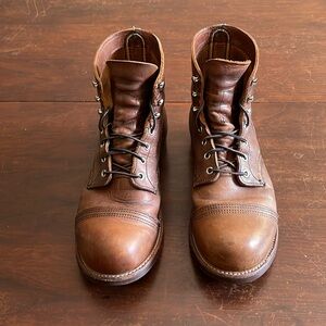 Red Wing Iron Rangers - Copper Rough and Tough - Men’s 10 EE - good condition